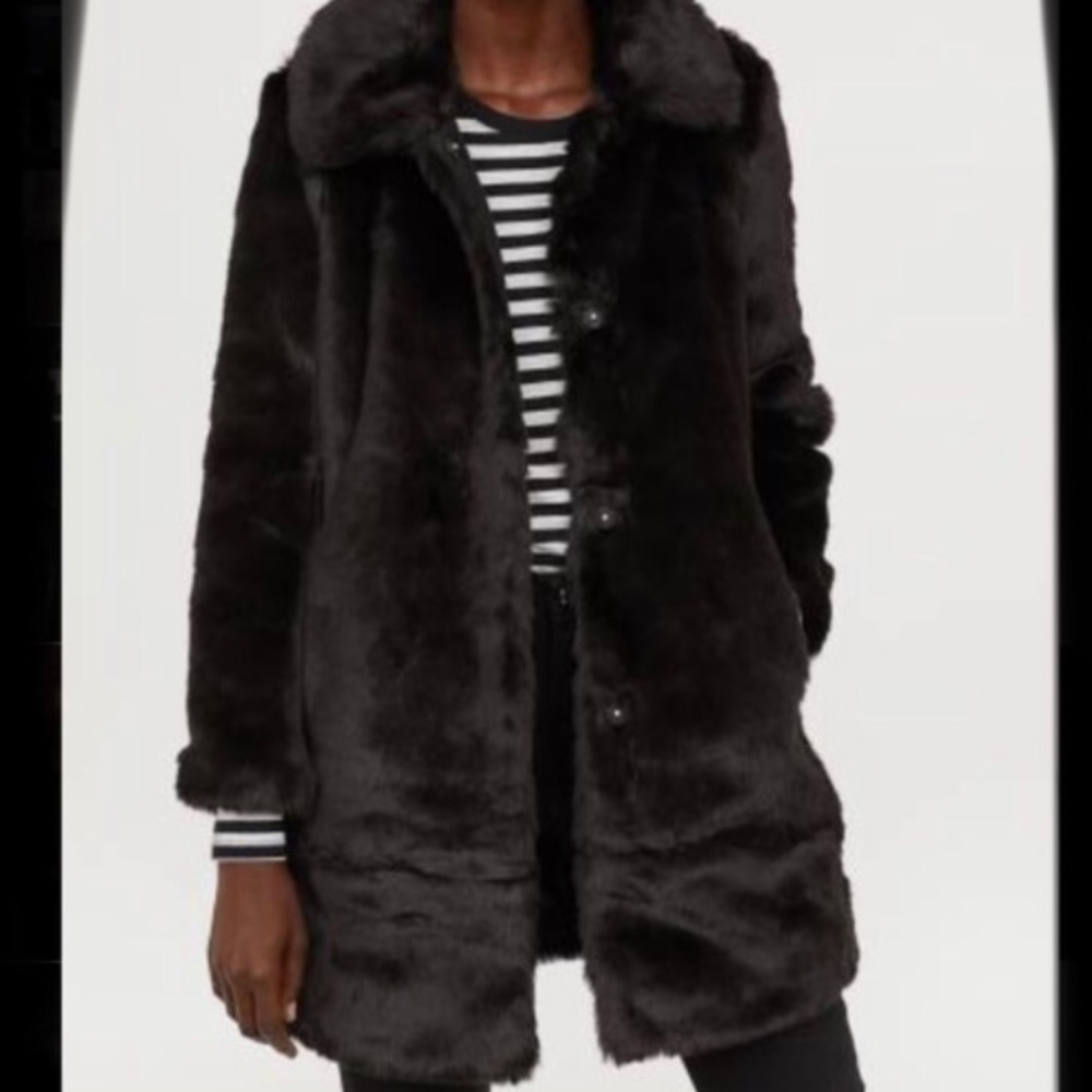Faux Fur Coat